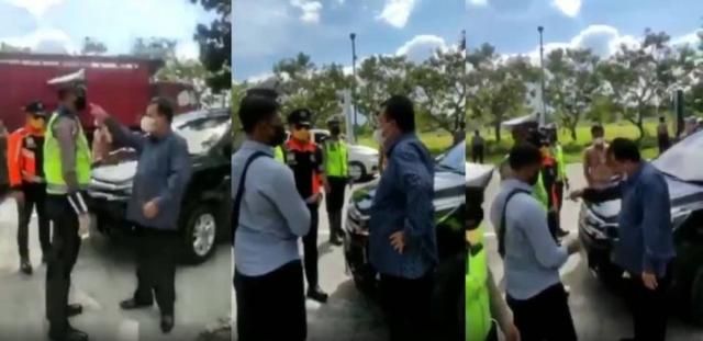 Viral Oknum Anggota Dewan Lawan Polisi Karena Tak Punya Kartu Vaksin hingga Salahkan Pemerintah