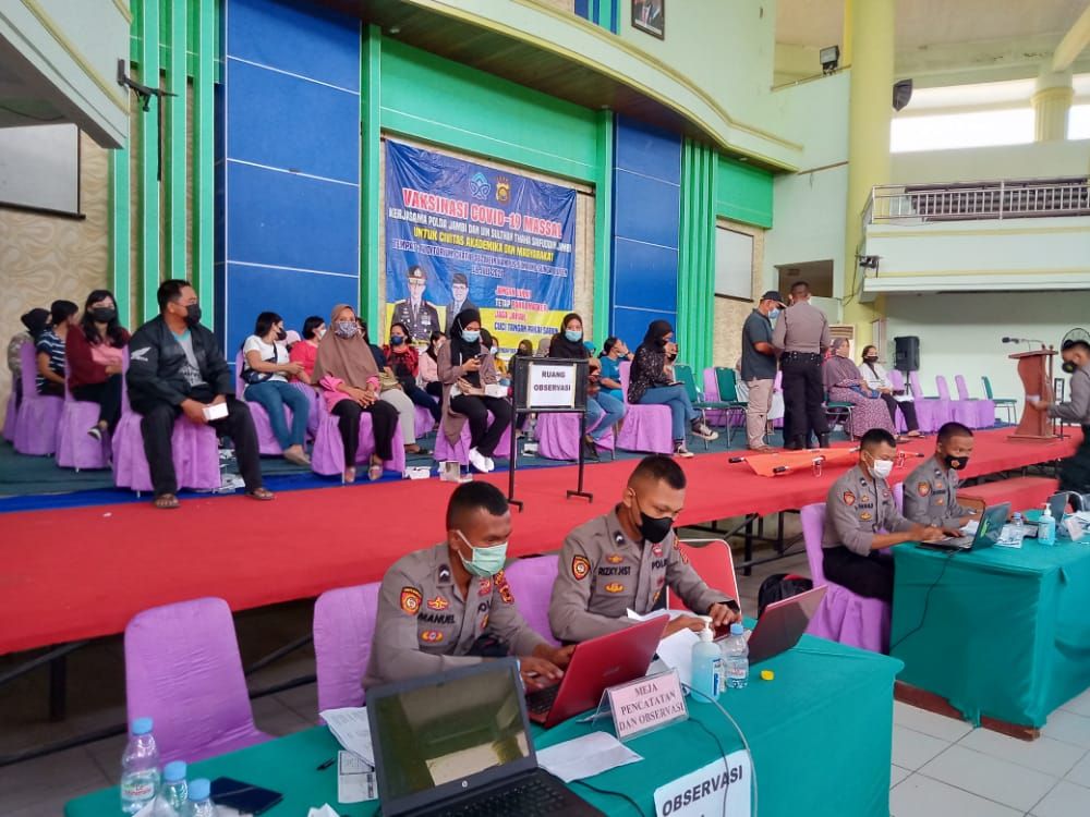 Antusias Tinggi, UIN STS Jambi Buka Kegiatan Vaksin Hari ke-2