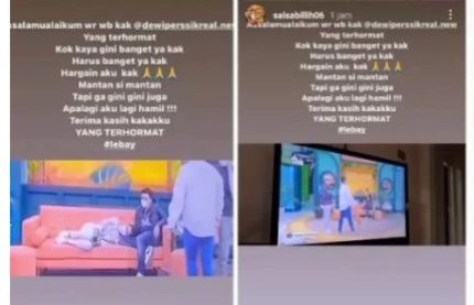 Dewi Perssik Bersandar di Paha Aldi Taher, Salsabilih Curhat Begini