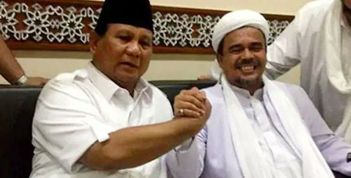 Prabowo dan HRS Sudah Retak, Pengamat Prediksi Bakal Berhadapan di Pilpres 2024