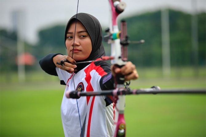 Kejutan Besar, Tim Panahan Indonesia Singgirkan Unggulan Kedua Asal AS