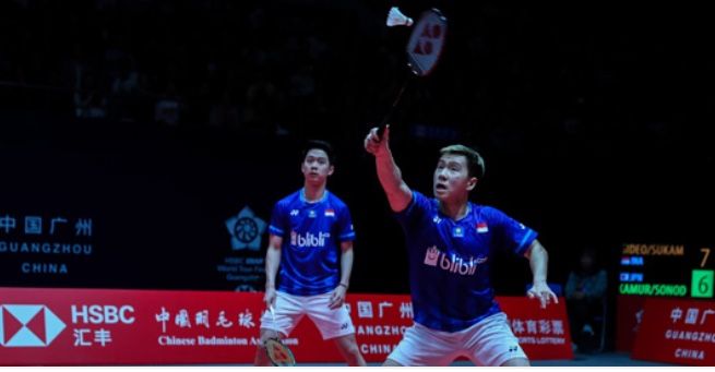 Kevin/Marcus Kalah dari Ganda Chinese Taipei