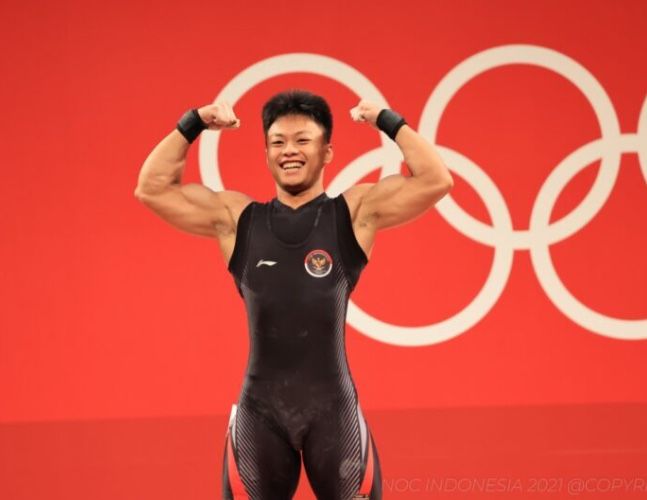 Breaking News! Lifter Asal Makassar Sabet Medali Perunggu di Olimpiade Tokyo, Pemprov Sulsel Siapkan Hadiah Ru