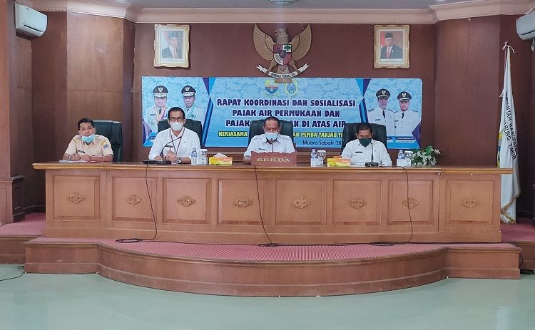 Bakeuda Provinsi Jambi Gelar Rakor dan Sosialisasi PAP dan PKDA di Tanjabtim   