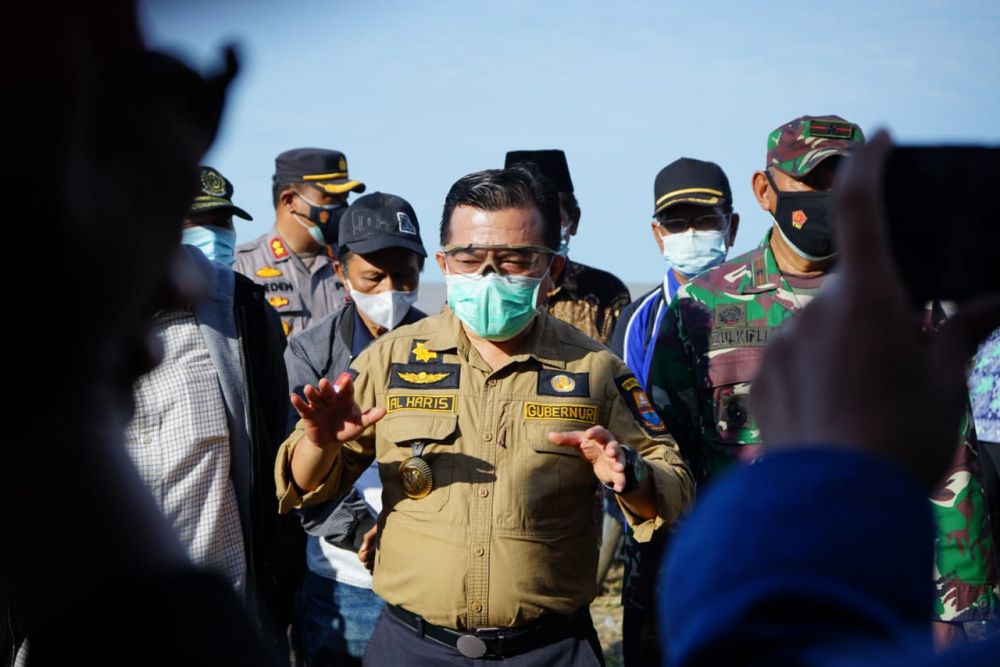 Anggaran Kemenhub Distop Untuk Ujung Jabung, Gubernur Al Haris Siap Selesaikan Proyek Nasional di Jambi 