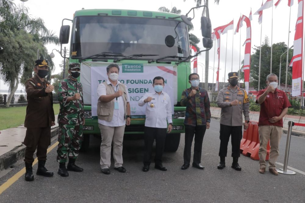 Asian Agri Bersama Tanoto Foundation Donasikan 24 ton Oksigen Bagi Pasien Covid-19