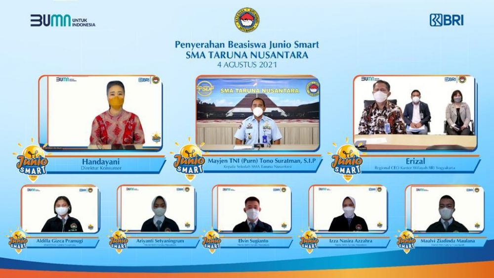 Persembahan Hari Anak Nasional, BRI Bagi Beasiswa Junio Smart Bagi Pelajar