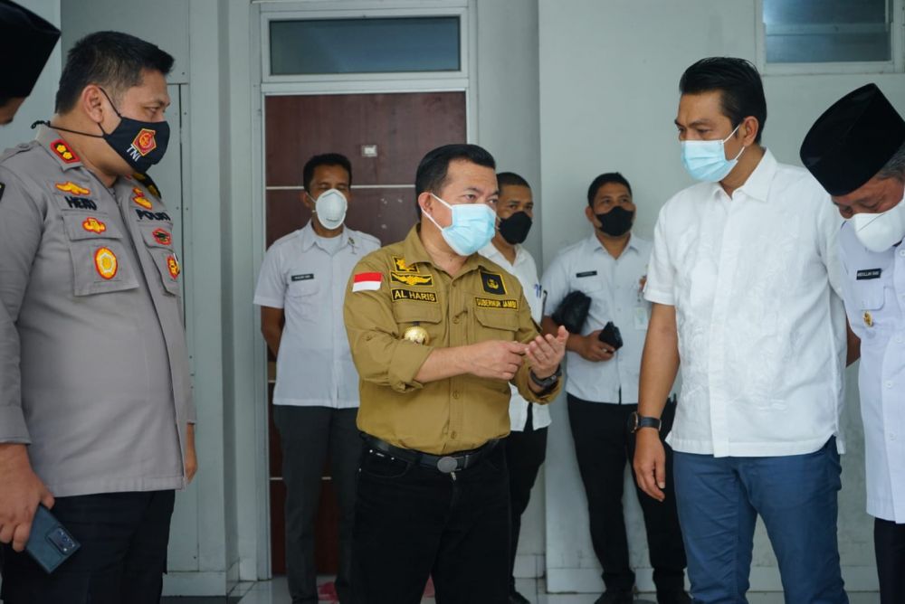 Gubernur Jambi Al Haris : Segera kirim alat PCR ke Batanghari