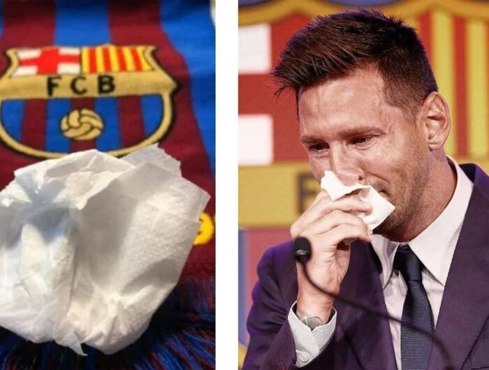 WOW! Tissue Bekas Usap Air Mata Lionel Messi Dijual Rp 14 Miliar, Ada yang Minat?