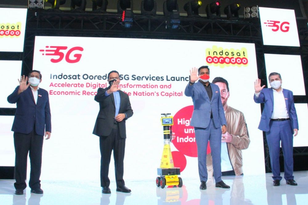 Indosat Ooredoo Luncurkan Layanan 5G di Jakarta untuk Mendukung Industri 4.0