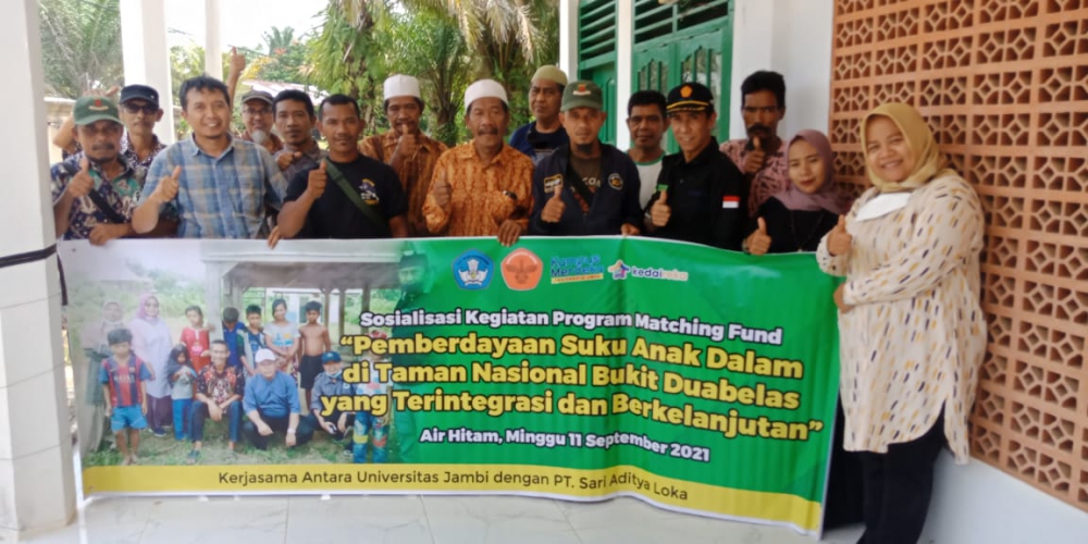 Bangun Kemandirian SAD, Universitas Jambi dan PT SAL Bermitra