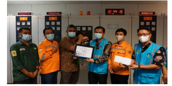 Central Control Room PLTMG Jambi Sei Gelam Terbaik Se-Sumbagsel