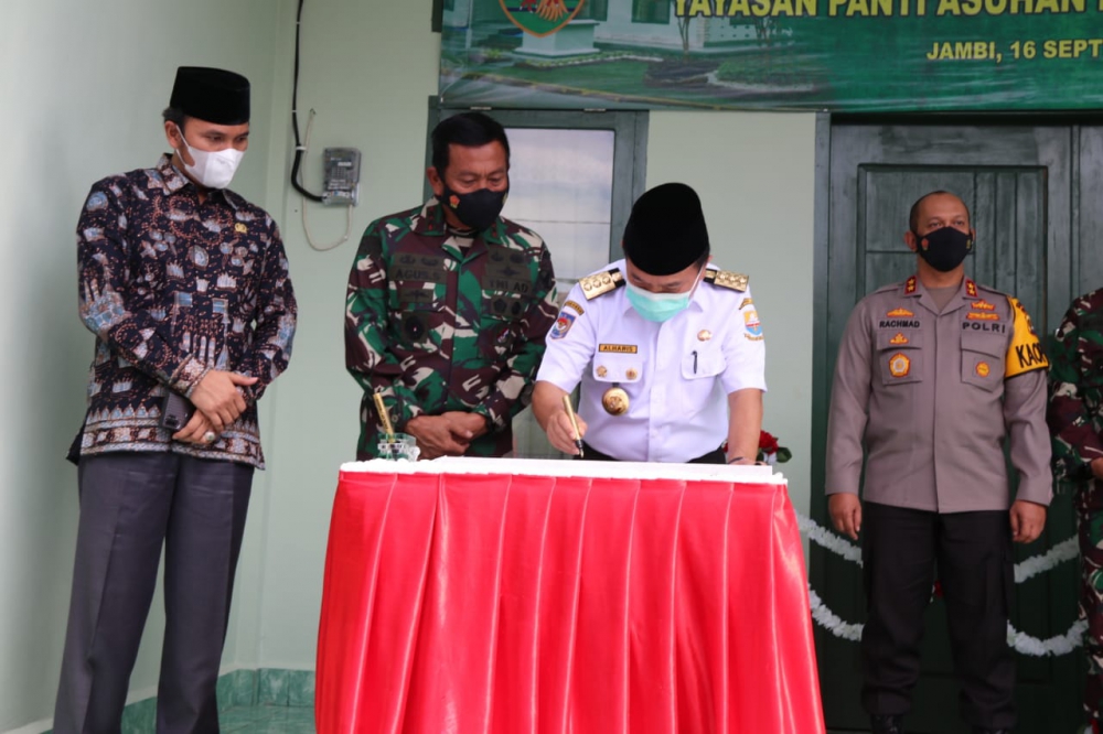 Gubernur Jambi Al haris Siapkan Bantuan dan Pendidikan Anak Panti Asuhan