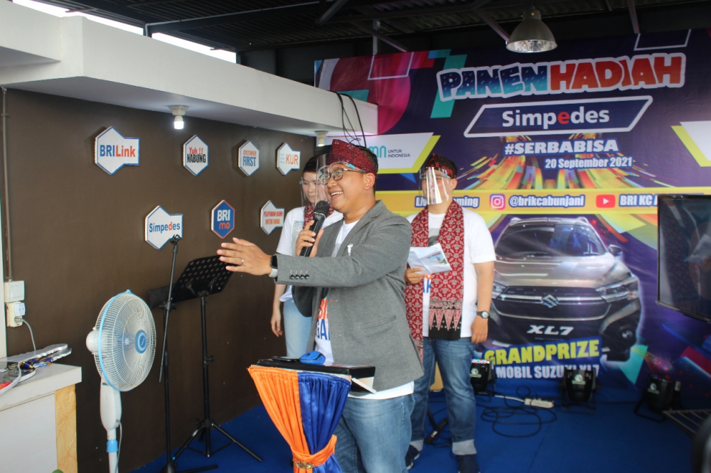 Panen Hadiah Simpedes Periode 1 Tahun 2021 BRI Kanca Abunjani, Grand Prize 1 Unit Suzuki XL7