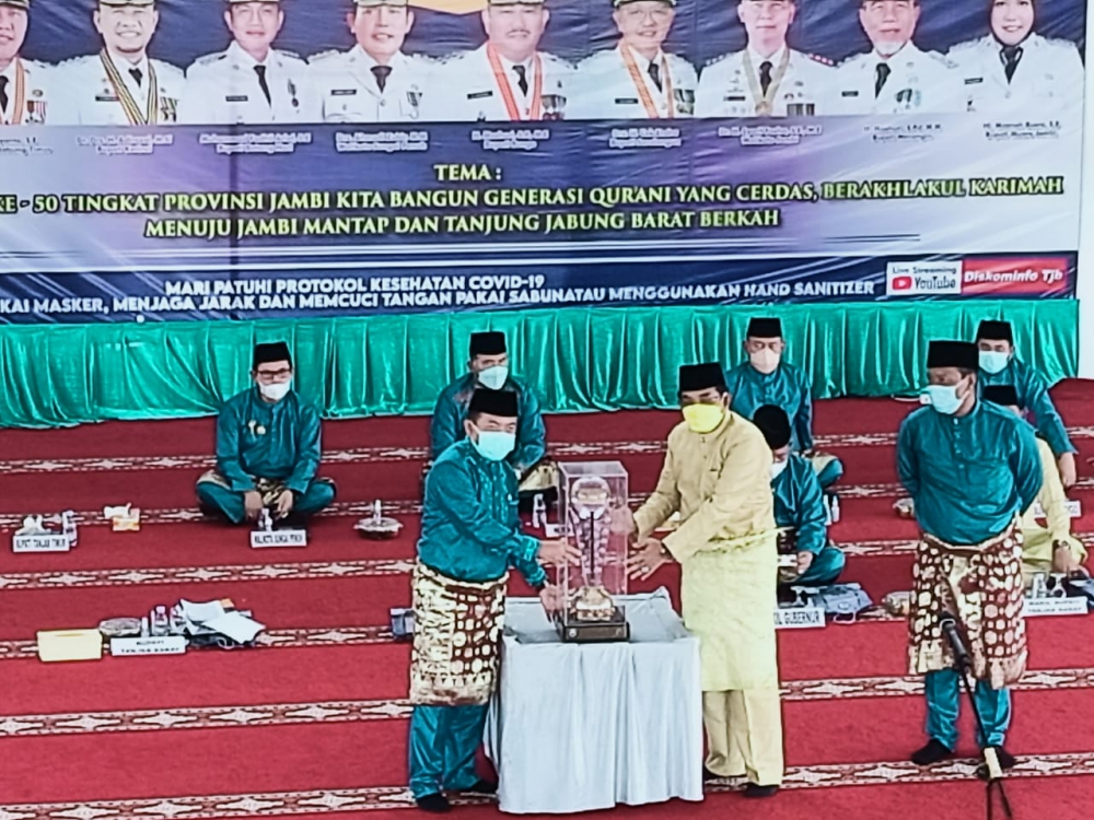 Teng... Pembukaan MTQ Tingkat Provinsi Ke 50 Resmi Di Gelar di Kabupaten Tanjung Jabung Barat