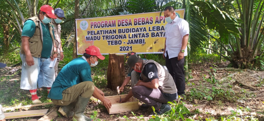 Program DBA Asian Agri, Kembangkan Lebah Trigona di Jambi