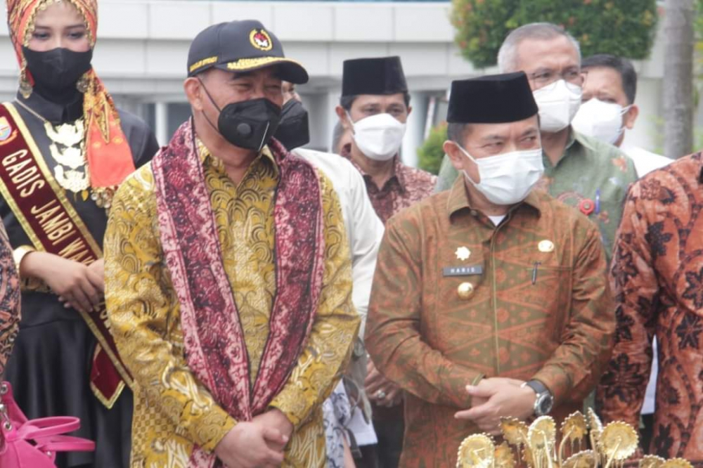 Gubernur Al Haris Sambut Mentri PMK Dalam Kunker di Jambi