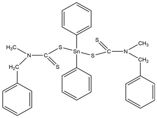 Khasiat Senyawa Difenil Timah (IV) Bis N-Benzilmetil Ditiokarbamat sebagai Anti Bakteri