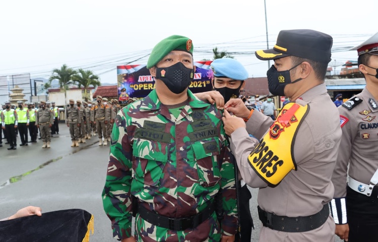 Pengamanan Natal dan Tahun Baru 2022, Polres Kerinci Siapkan 150 Personil Gabungan