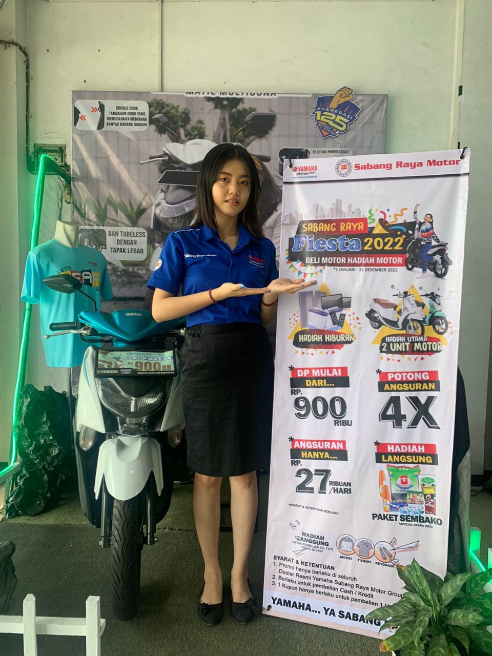 Beli Motor Yamaha Dapat Hadiah Motor Yamaha di Dealer Sabang Raya Motor
