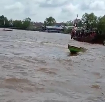 Kecelakaan Air di Tanjabtim , Satu Warga Sungai Tawar Tewas