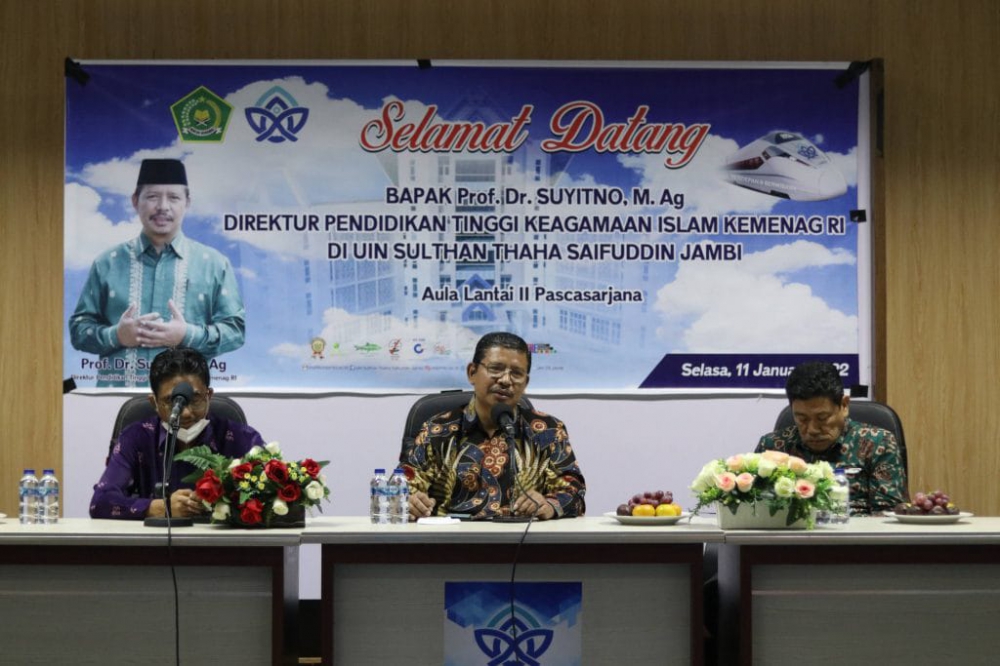 Direktur DIKTIS Hadir di UIN SUTHA, Dorong Peningkatan Transformasi Layanan