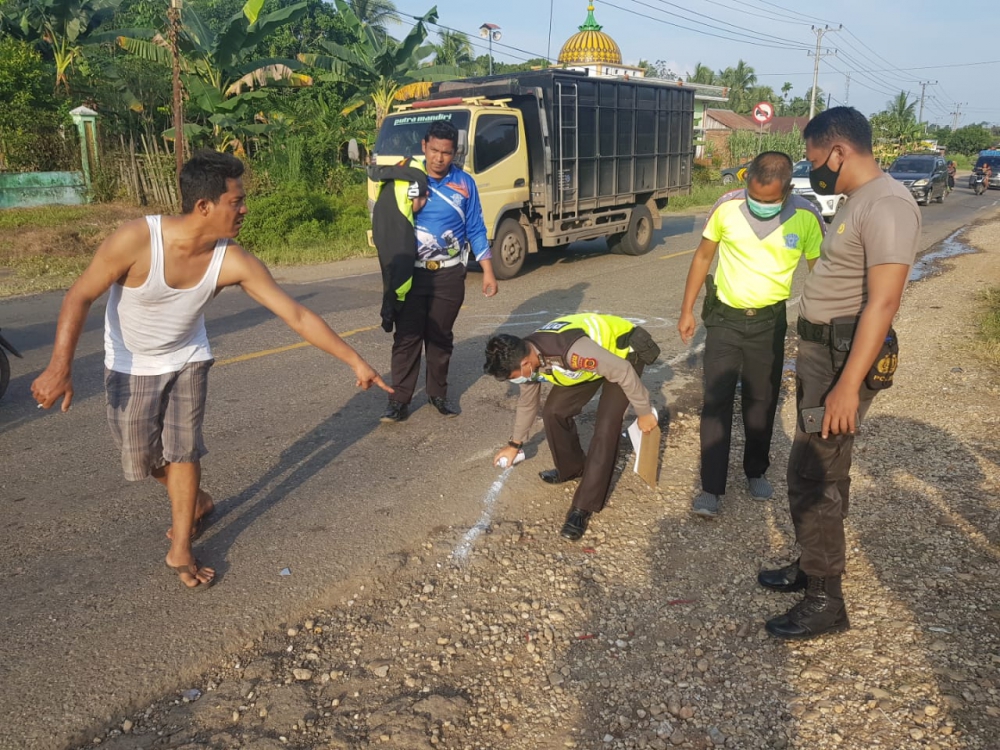 Kejadian di Batanghari: Dihantam Dari Belakang, Ibu dan Anak Tewas Ditempat