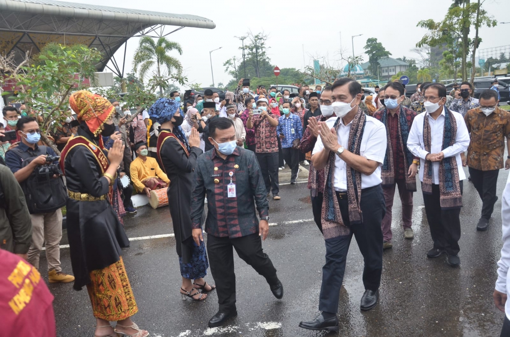 LBP Pimpin Rombongan Menteri Ke Jambi, Ini Kegiatannya