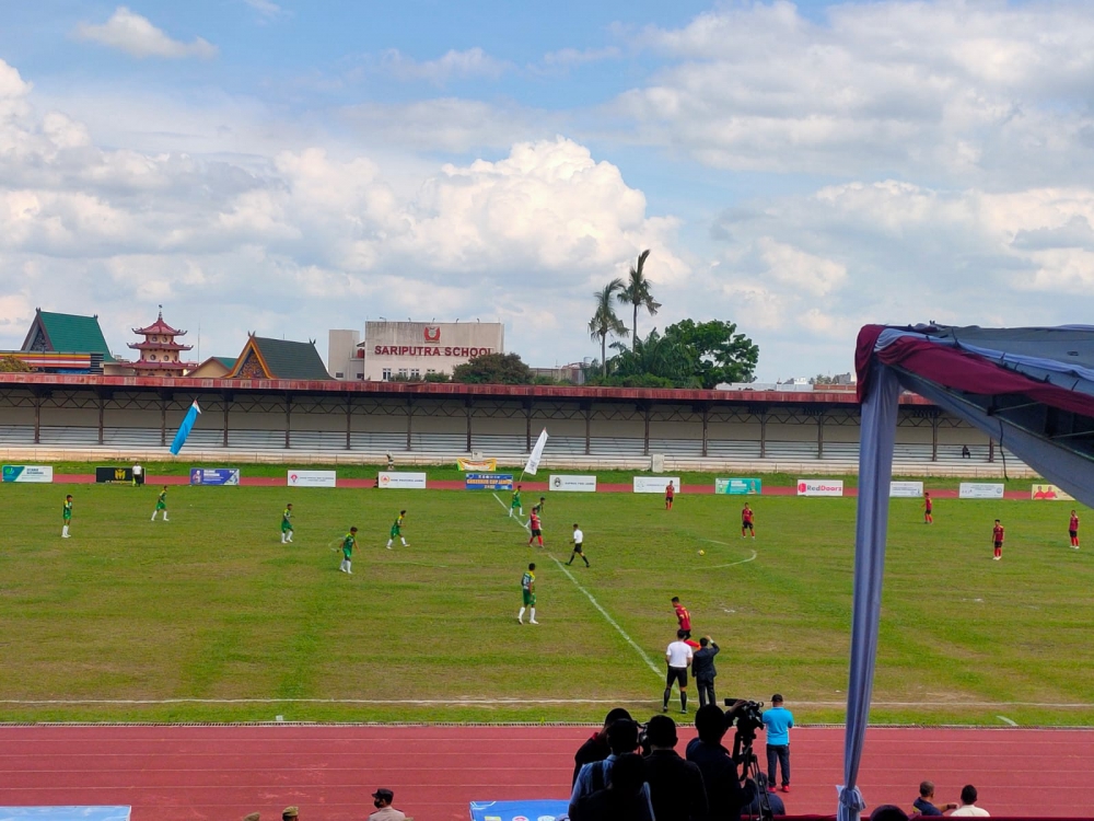 Gol Bunuh Diri, Kota Jambi Unggul 1-0 Atas Muaro Jambi