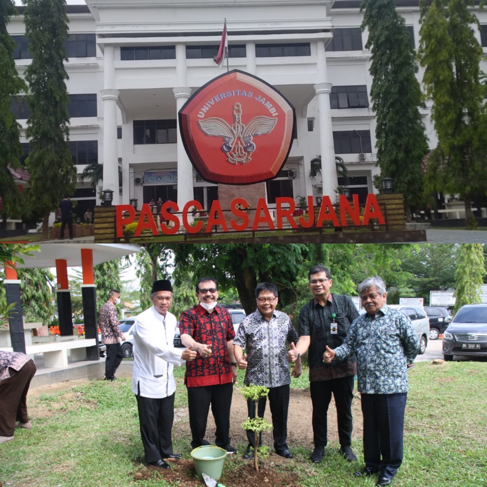 Taman Pascasarjana Unja Diresmikan