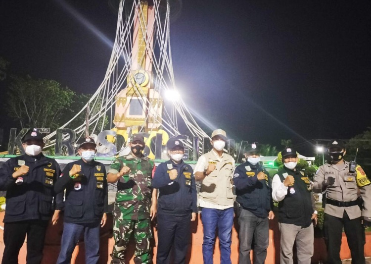 Antisipasi Geng Motor, Forum RT Bersama Tim Gabungan Gelar Patroli Serentak di Kota Jambi