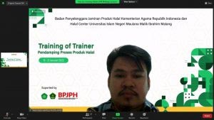 Pendamping PPH UIN Jambi Ikuti TOT BPJPH