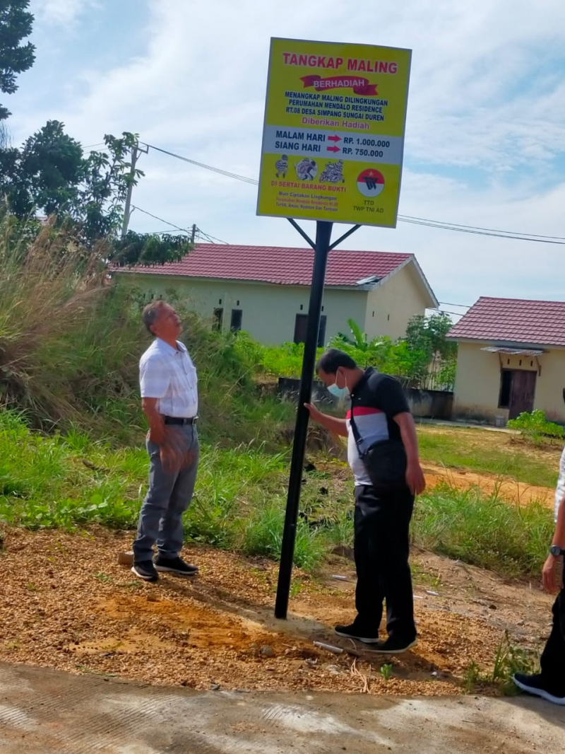 Polisi Tanggapi Papan Informasi Sayembara Tangkap Maling