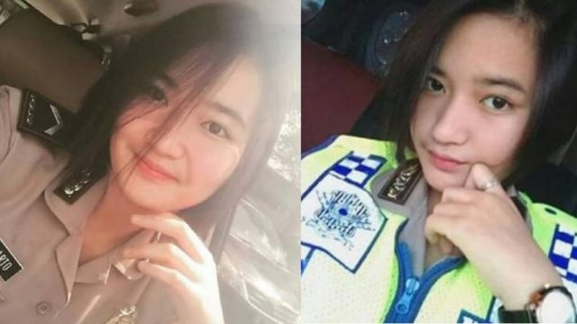 Diringkus di Kemang Kasus Dugaan Video Syur, Ini  Foto-foto Seksi Briptu Christy