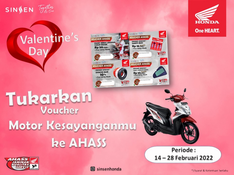 Sinsen Berikan Promo Spesial Valentine