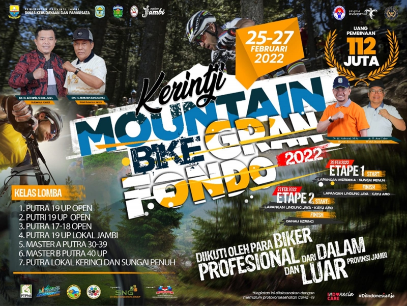 Siap Sukseskan Kerinci Mountain Bike Gran Fondo 2022, Disparbud Kerinci Akan Tampilkan Atraksi Budaya