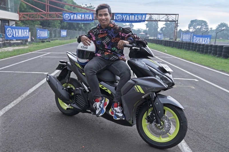  Dari Tampilan Sampai Handling, Pembalap Asal Yogyakarta Beberkan Keunggulan Yamaha All New Aerox 155 Connecte