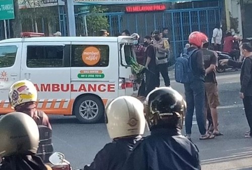  Nahas, Mobil Ambulans Pembawa Jenazah Eks Anggota DPRD Ditabrak Truk Tanki Terobos Lampu Merah, 1 Tewas