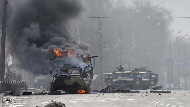 Perang Makin Terbuka dan Panas,  Wali Kota Gostomel Ukraina Tewas Tertembak
