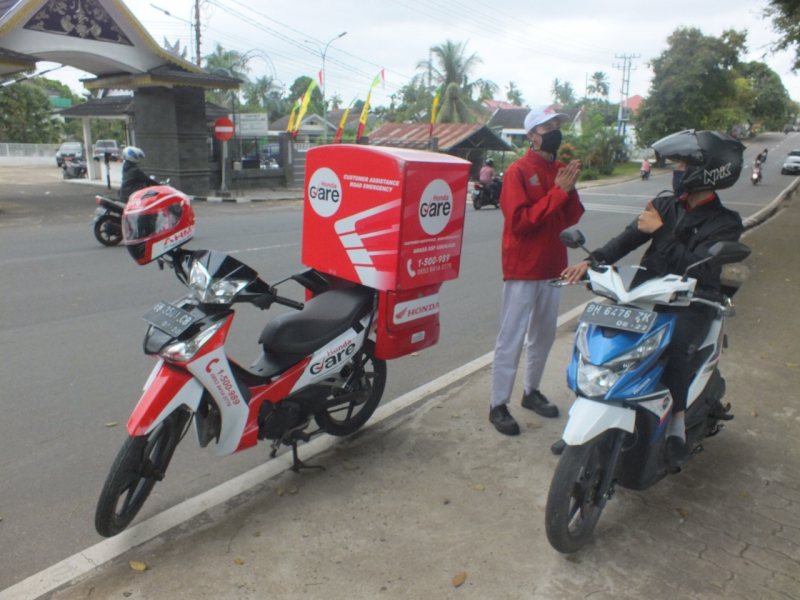 Honda CARE, Solusi Motor Kesayangan Mogok Dijalan!