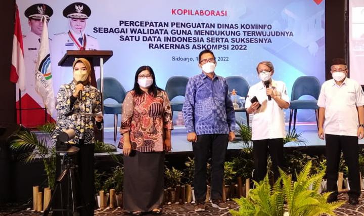 Kadis Kominfo Merangin Menonjol di Rakernas Askompsi 2022