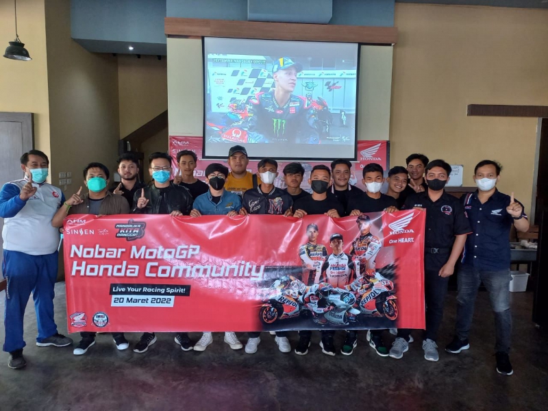 Sinsen Gelar Nobar MotoGP Mandalika Bersama Jambi CBR Club