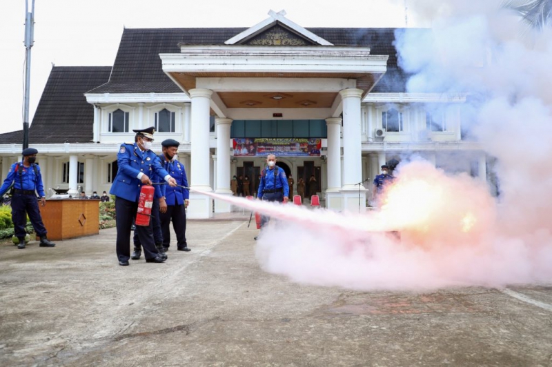 Bupati Anwar Sadat Menjadi Irup HUT Damkar ke 103