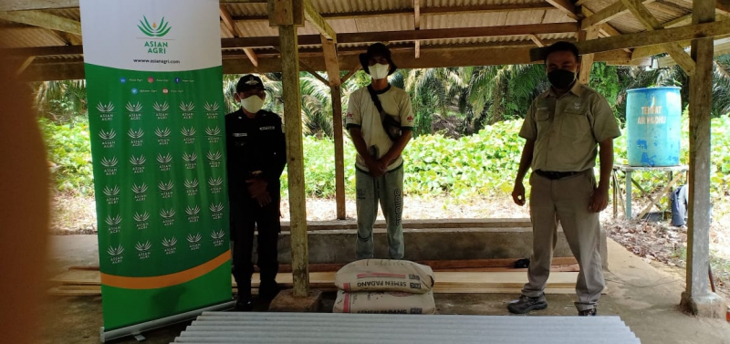 Asian Agri   Lakukan  Pemugaran Makam Keramat Datuk Amang Kuning dan Ratu Mayang Sari