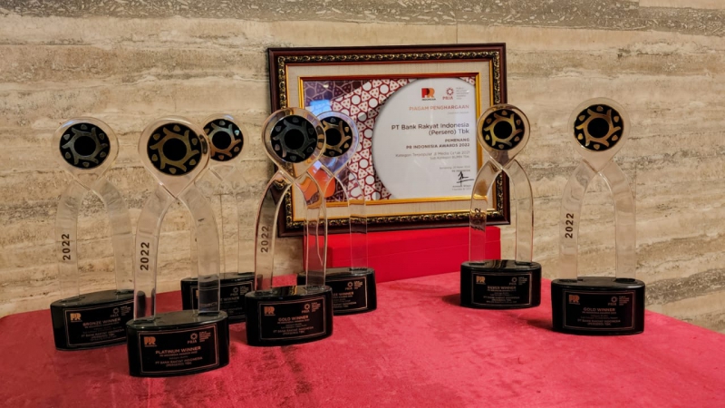 Borong 8 Penghargaan Kehumasan, BRI Jadi BUMN TerbaikPada PR Indonesia Awards 2022