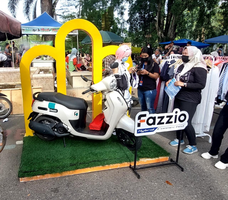 Yamaha Fazzio Kembali Hadir di Car Free Day