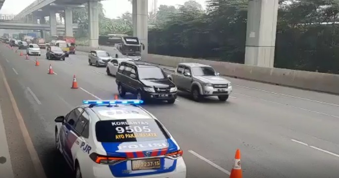 Terkait Mudik, Korlantas Polri Siapkan Skema Contraflow di 4 Titik Ruas Tol Cikampek