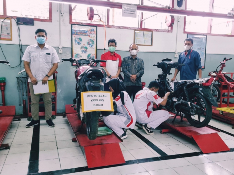 Uji Kompetensi Keahlian (UKK) Mandiri Honda