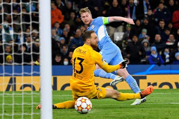 City Sikat Atletico Madrid 1-0 di Leg Pertama  Babak 8 Besar Liga Champions