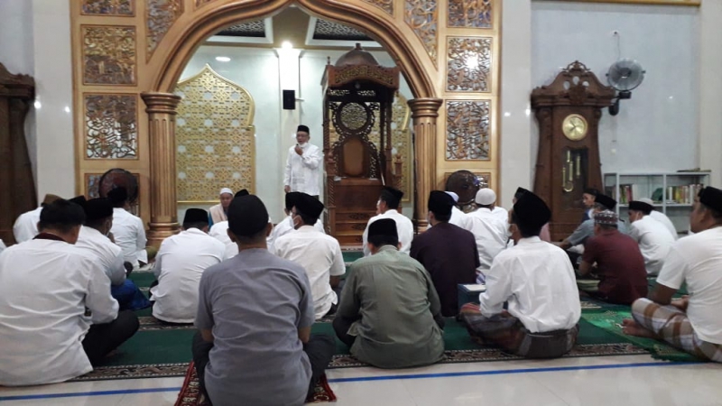 Safari Ramadan Pertama, Unja Kunjungi Masjid Hidayatullah